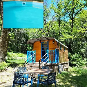La Bleuet Avec Piscine Valgorge