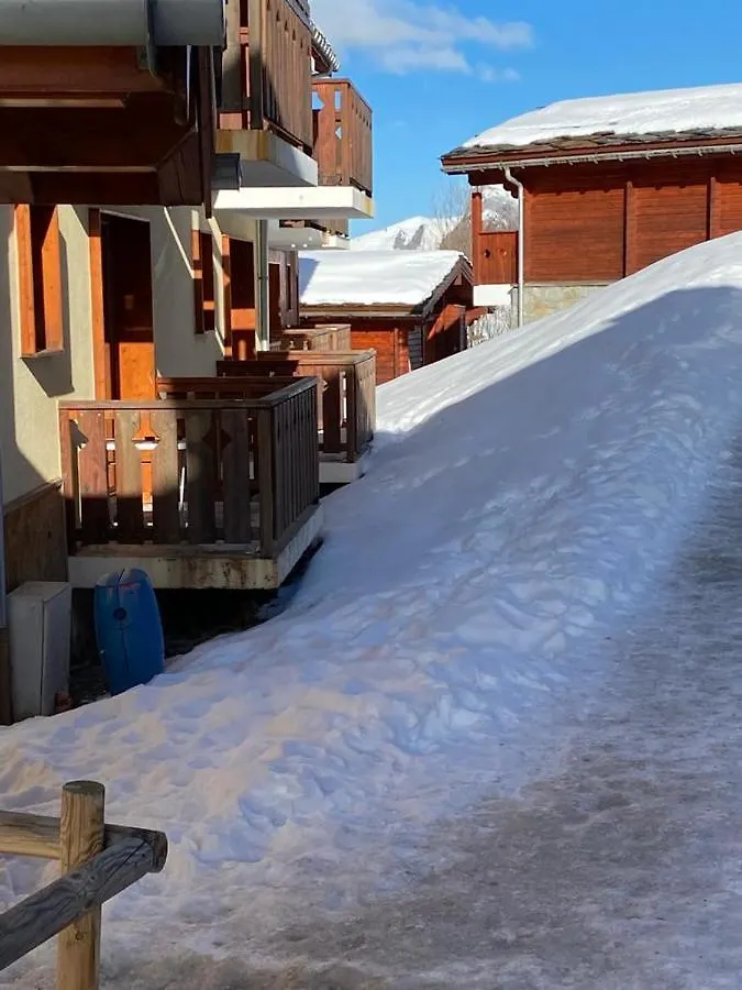 Chaleureux Appartement Grand Panorama 2 Avec Piscine Au Pied Des Pistes Valmeinier